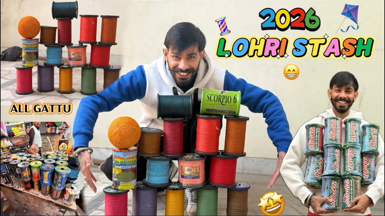 LOHRI STASH 2026 * ! ALL GATTU ! Batala Promotion 