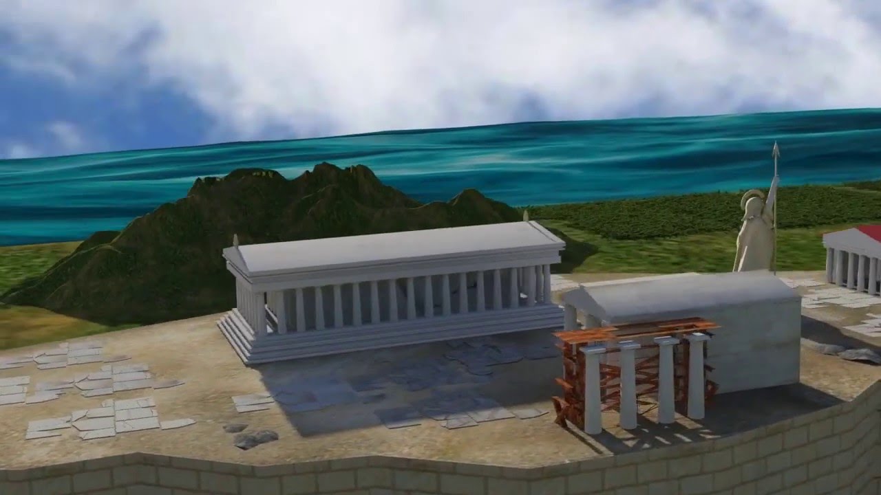 3D Model Parthenon of Athens