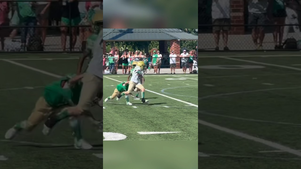 6 Years Old. Big moves and looking for contact at the Buford Kickoff Classic! 