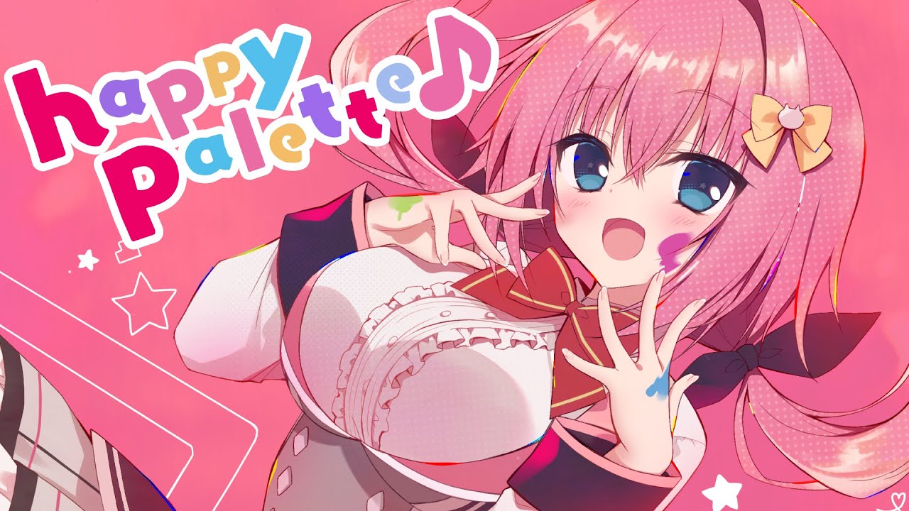 【ハミダシクリエイティブ凸 華乃ED】happy palette♪【公式・FULL】 ボーカル：藍月なくる