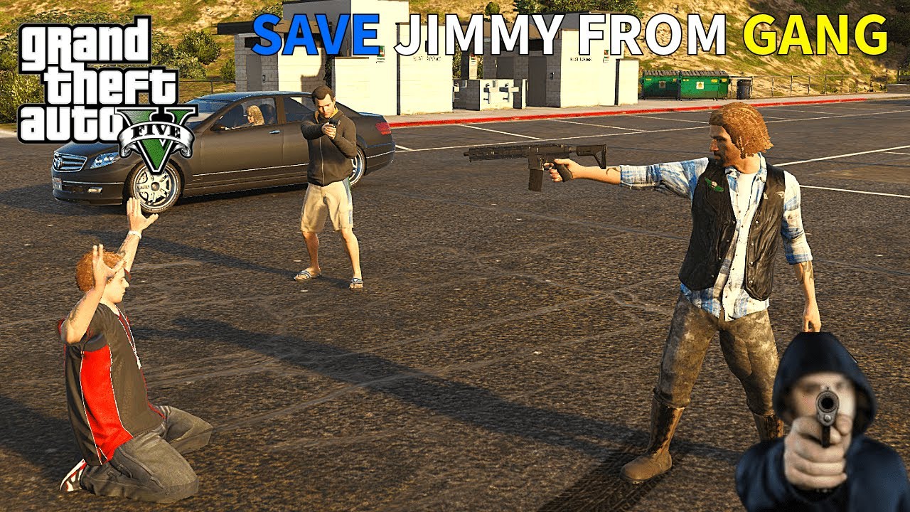 SAVING JIMMY FROM GANG| GTA5| GAMEPLAY