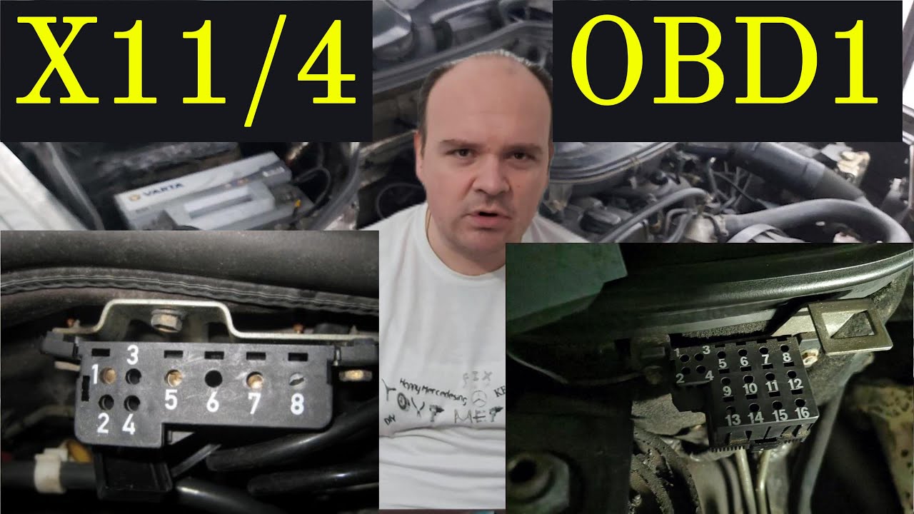 ㉦Mercedes Ke-Jetronic㉦ - 📚🎓About X11/4 diagnostic socket🎓📚