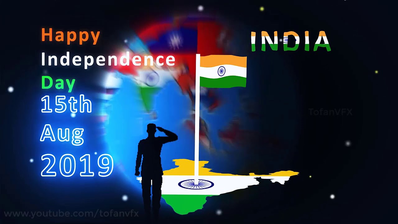 Happy Independence Day 2019 | Animation video | TofanVFX