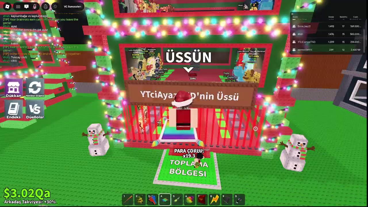 steal a brainrot ROBLOX PVP TAKAS YAPILIR ramazanınız kutlu olsunn