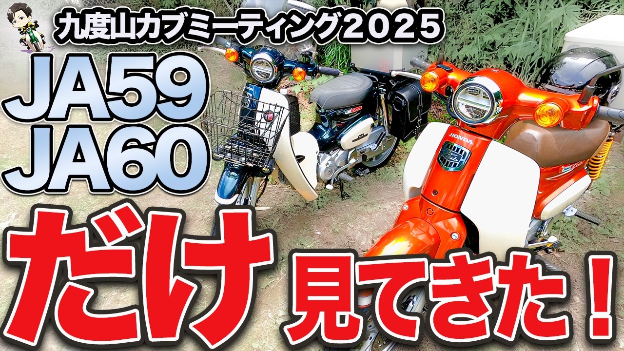 ひたすらスーパーカブ＆クロスカブ『だけ』撮影した！【JA59・JA60】【カブミーティング】
