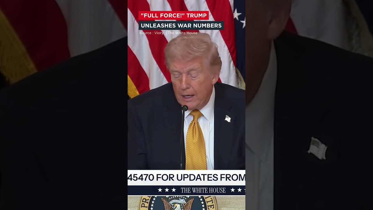 Trump Says US Hit 7000 Targets And Has Literally Obliterated Iran As War Enters Third Week | VERTEX