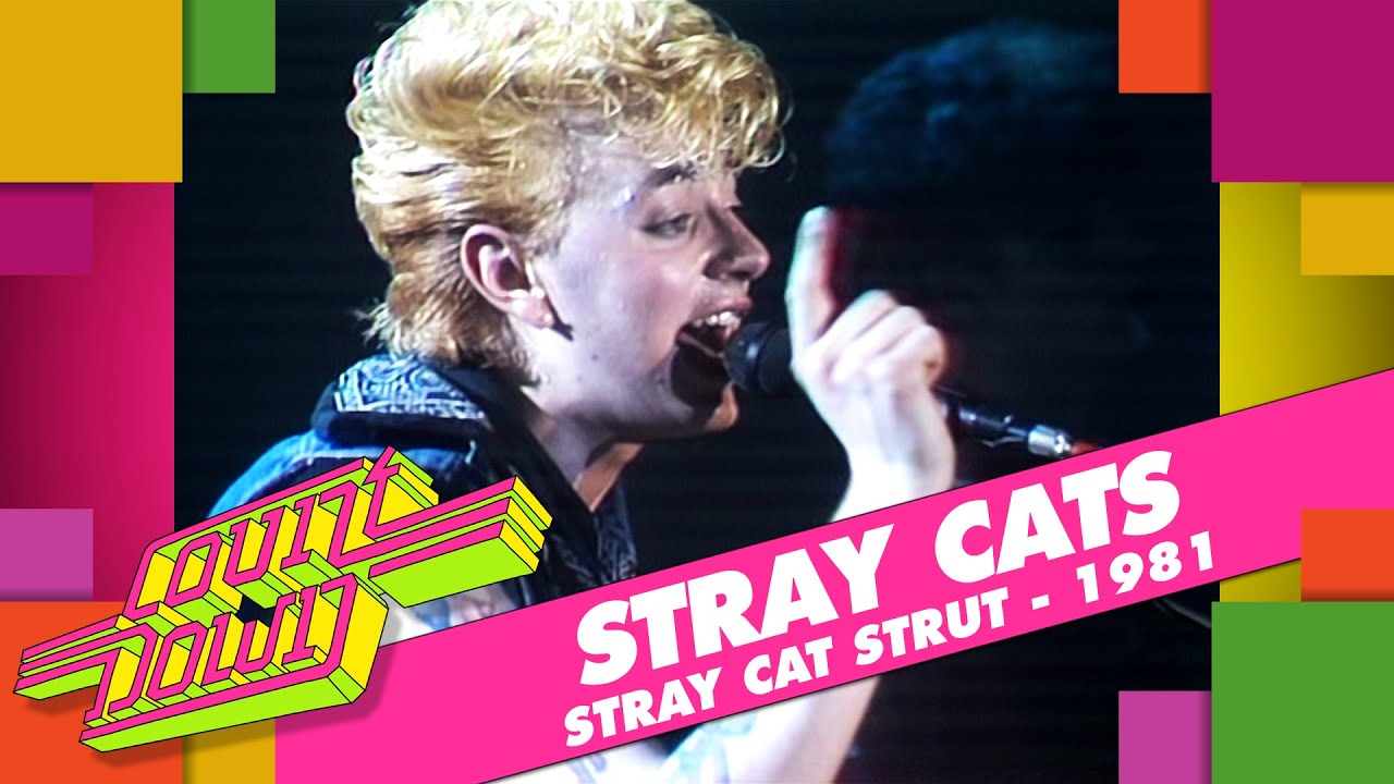 Stray Cats - Stray Cat Strut (Live on Countdown, 1981)