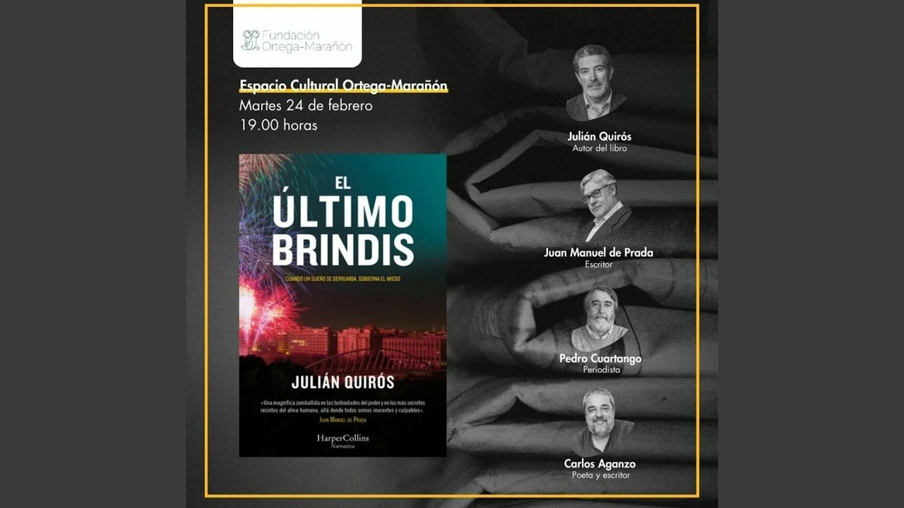 Presentación del libro «El último brindis»