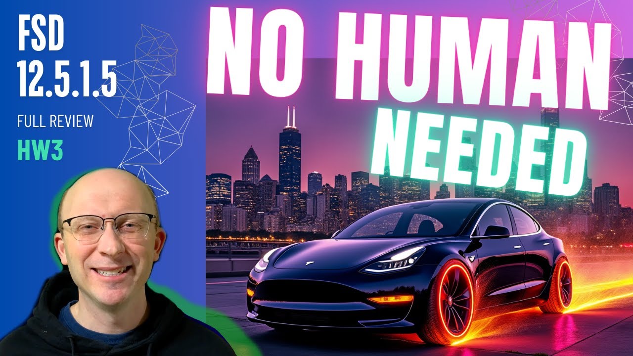 Tesla FSD 12.5.1.5 Breaks Record in Chicago w/ Zero Input - First Time in 3 Years! 🤯 🤯 🤯