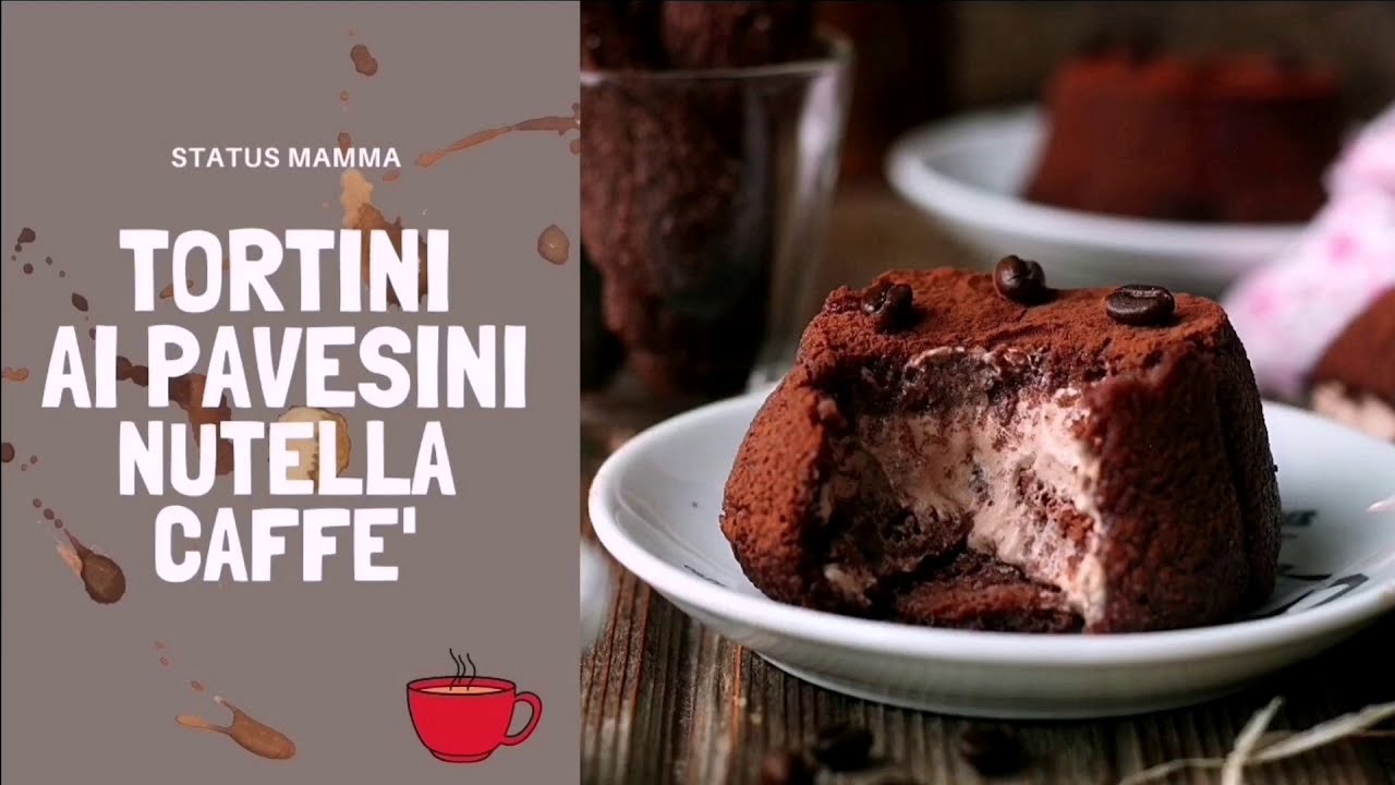 TORTINI AI PAVESINI CAFFE' E NUTELLA