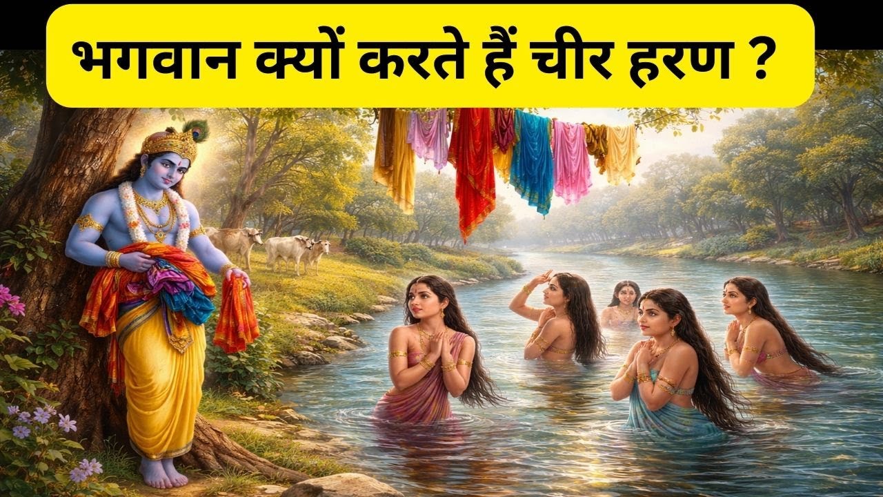 भगवान क्यों करते हैं चीर हरण ? Bhagwaan Kyun Karte Hain Cheer Haran?