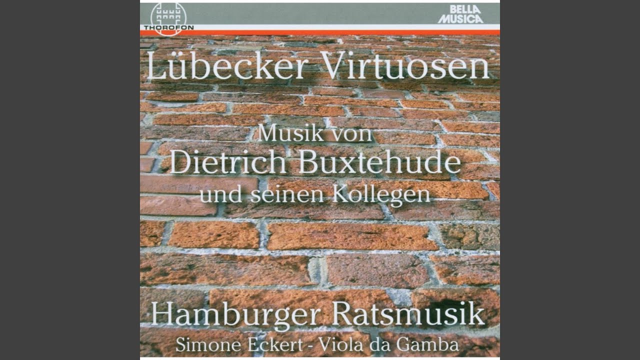 Dietrich Buxtehude: Sonata in D-Dur BuxWV 267 f&uuml;r Viola da Gamba, Violone und Bc. - IV. Allegro...