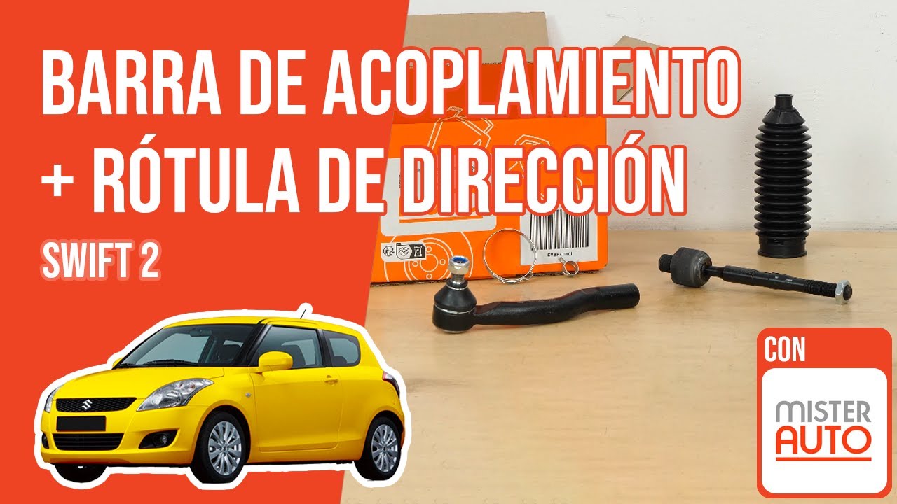 Cómo cambiar la barra de acoplamiento y la rótula de dirección Swift 2 🚗
