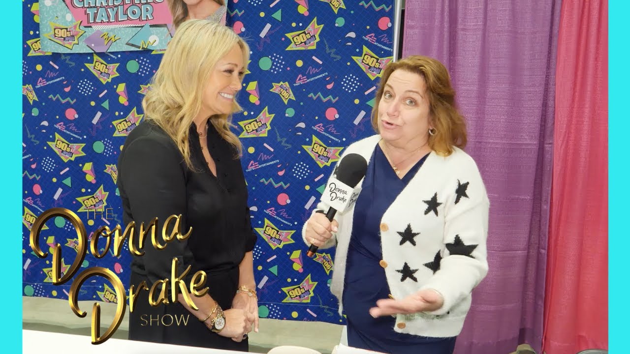 The Donna Drake Show with CHRISTINE TAYLOR at 90's CON