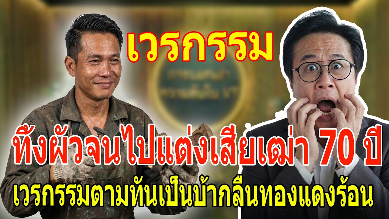 เรื่องเล่า กับ วีที: ทิ้งผัวจนไปแต่งเสี่ยเฒ่า 70 ปี เวรกรรมตามทันเป็นบ้ากลืนทองแดงร้อ