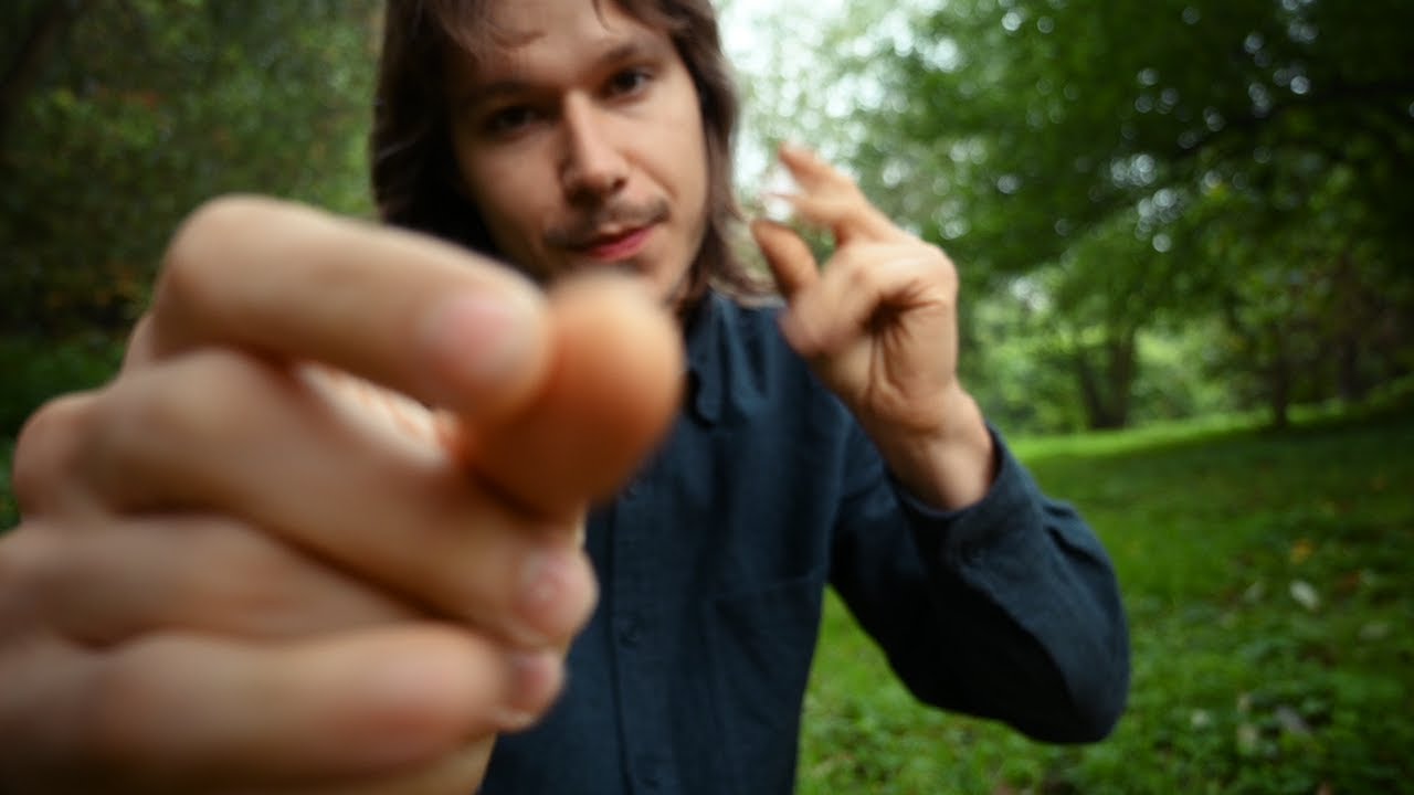 ASMR Hand Sound in a Grass Valley