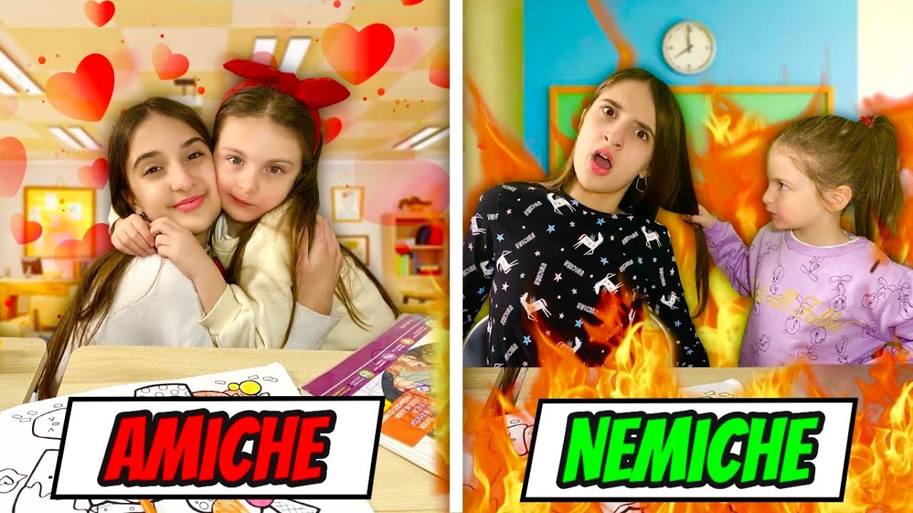 AMICI Vs NEMICI a SCUOLA 📚