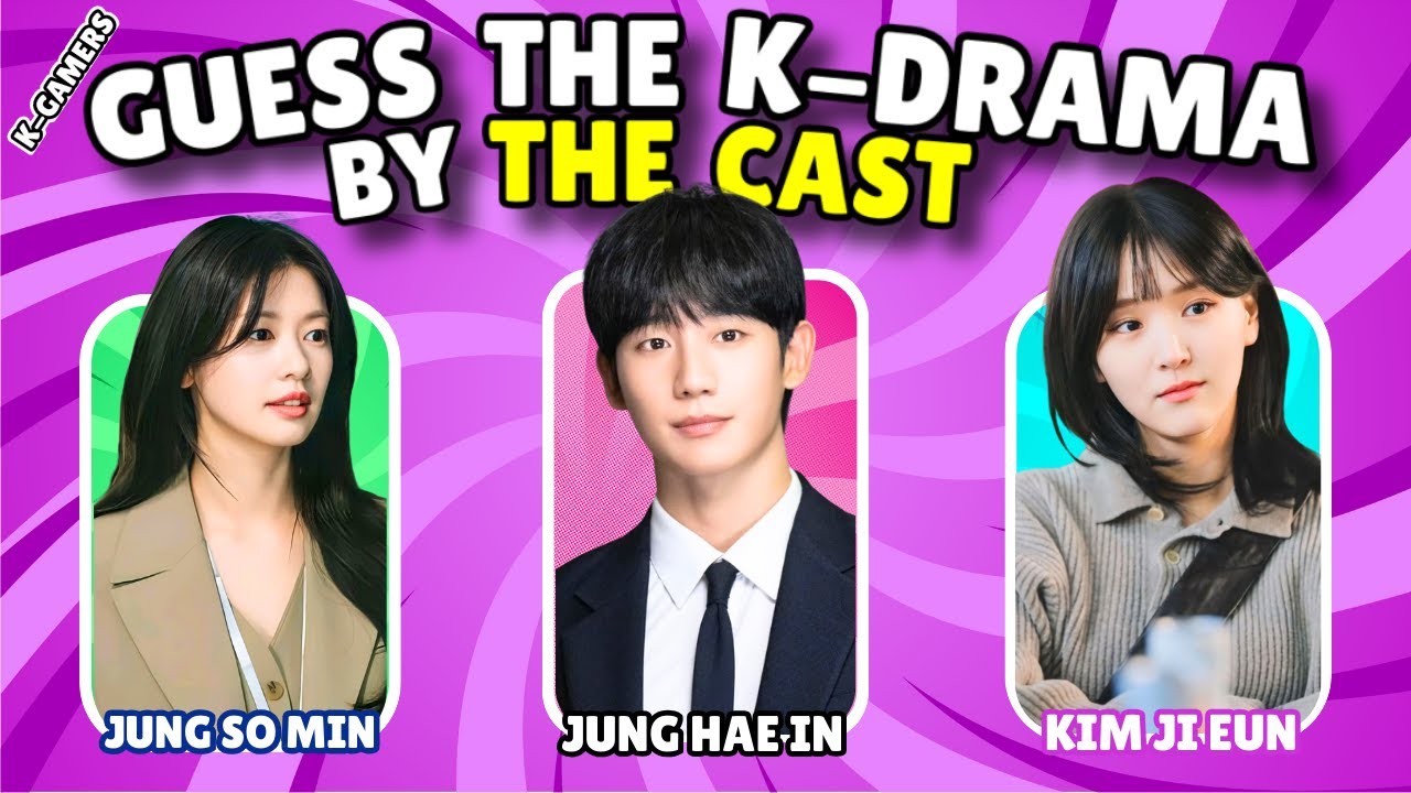 ✨GUESS THE K-DRAMA BY THE CAST IN 3 SECONDS✅ | K-DRAMA QUIZ