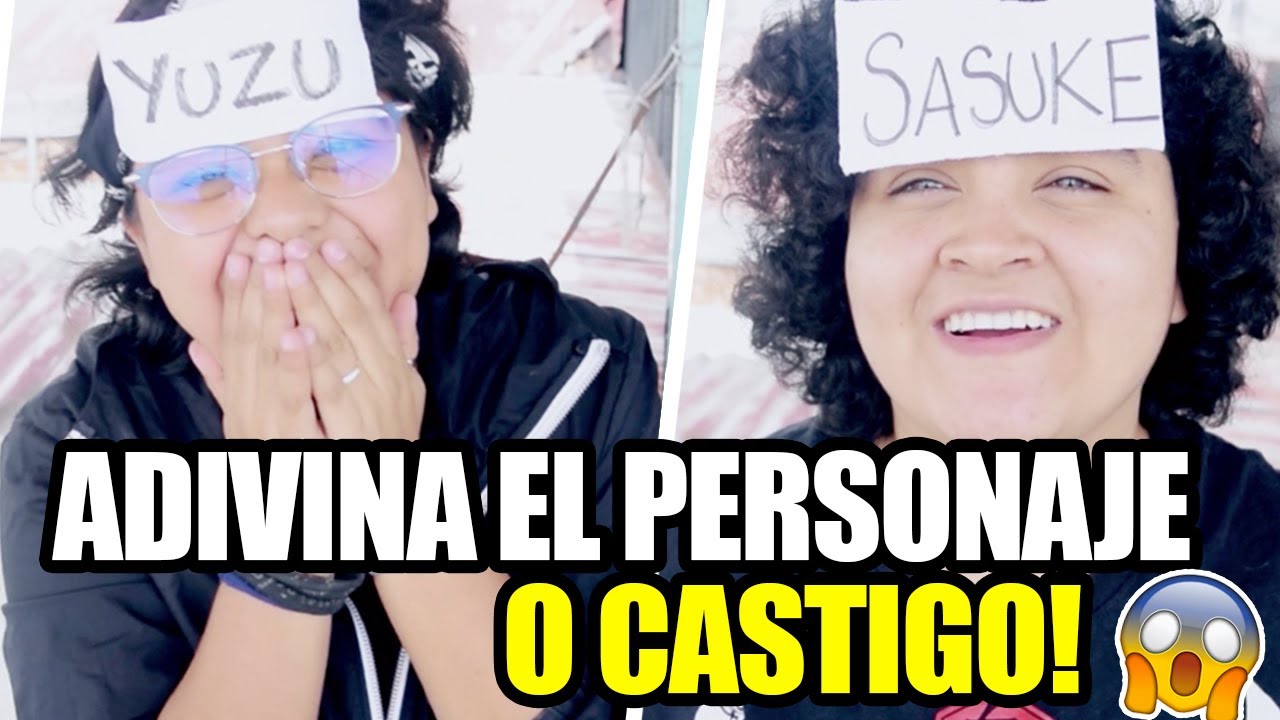 ADIVINA EL PERSONAJE DE ANIME O CASTIGO en la MANSION OTAKU | Elcanaldelpatho