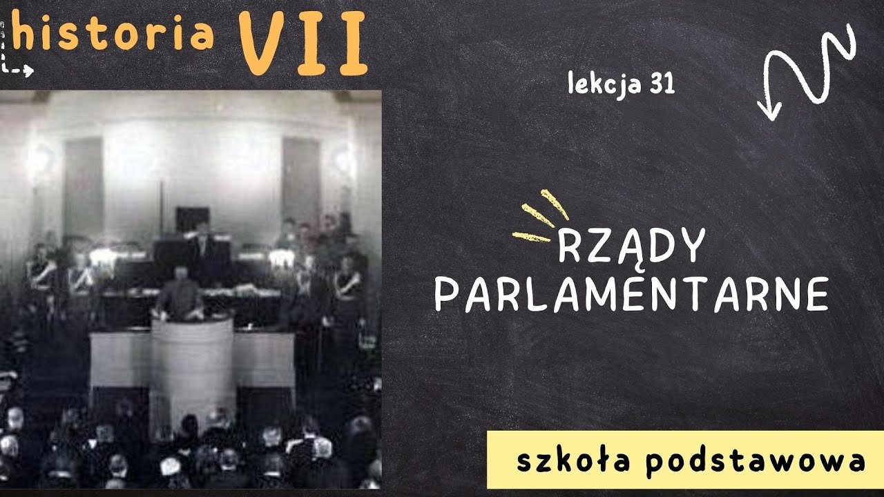Historia 7 [Lekcja 31 - Rządy parlamentarne]