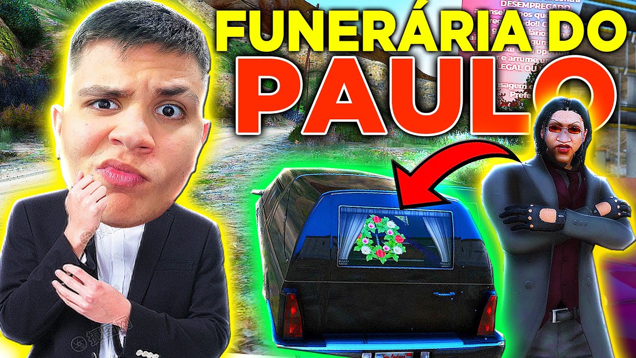 PAULO DONO DE FUNERÁRIA NA SITUAÇÃO 😂 GTA RP (Paulinho o LOKO)