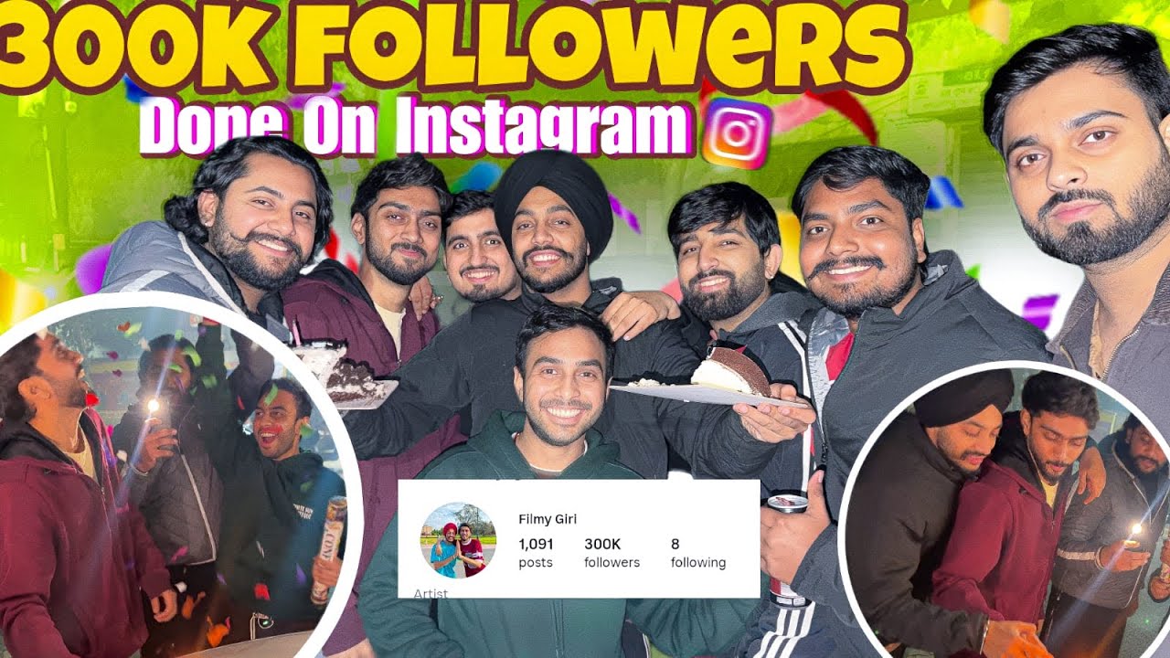 Filmy Giri Hits 300K Followers on instagram❤️ | emotional hogye 😭 *