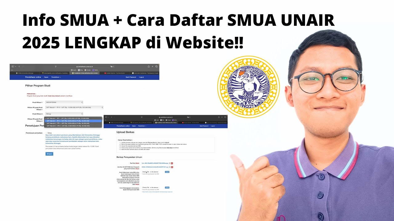 Info SMUA UNAIR 2025 + Cara Daftar LENGKAP di Websitenya