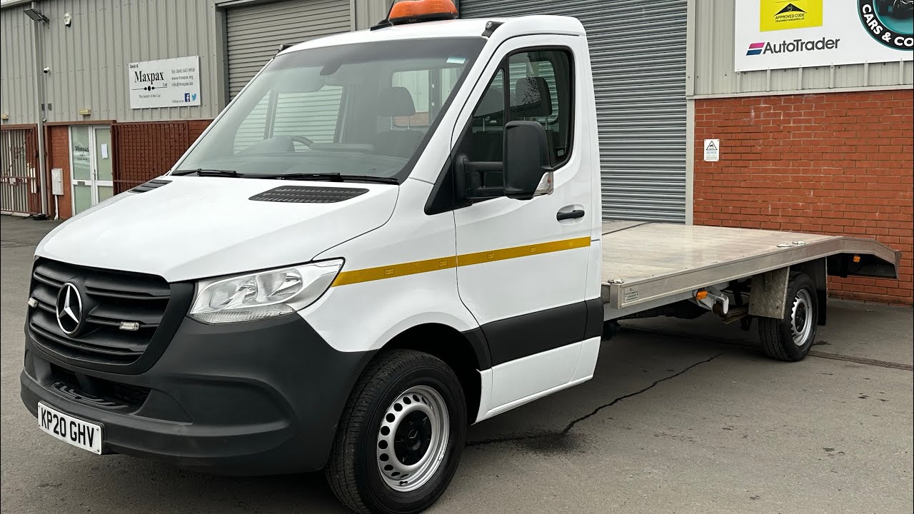 Mercedes-Benz Sprinter LWB CAR TRANSPORTER AUTO 2020 White
