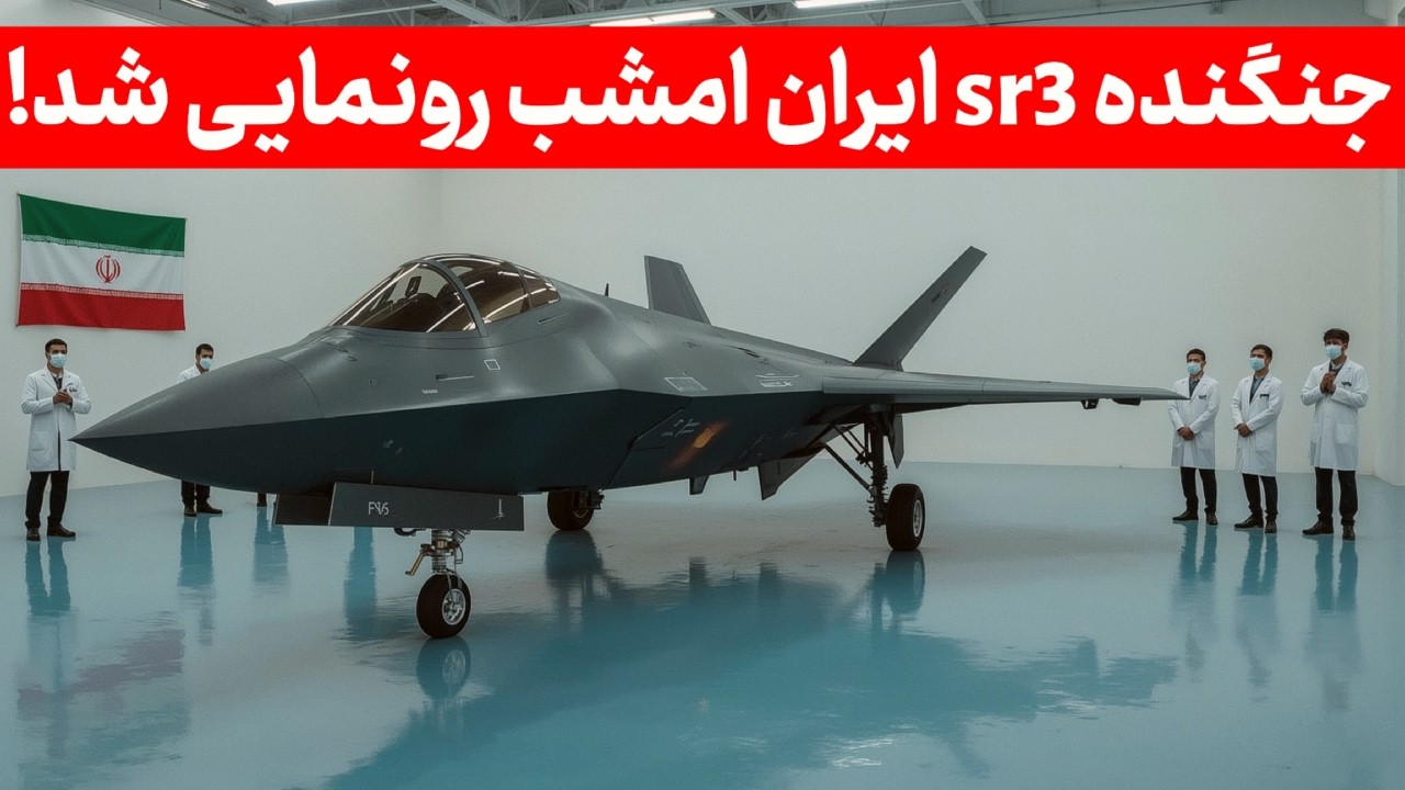 جنگنده اس آر ۳ رونمایی شد | اولین جنگنده نیمه سنگین رسما عملیاتی شد
