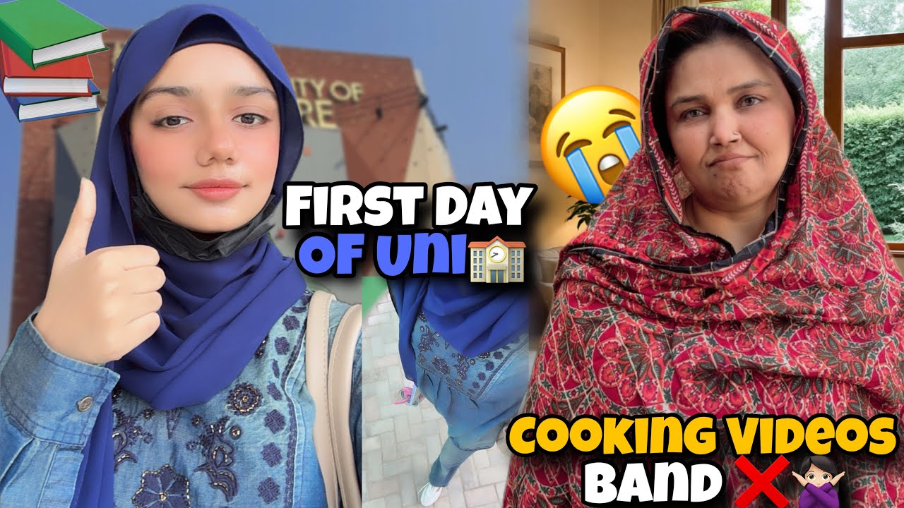 My First Day Of University📚🏫|| Konsi Uni Mai Admission Liya🤷🏻‍♀️||Phupho Ne Videos Banana Chor Di😱