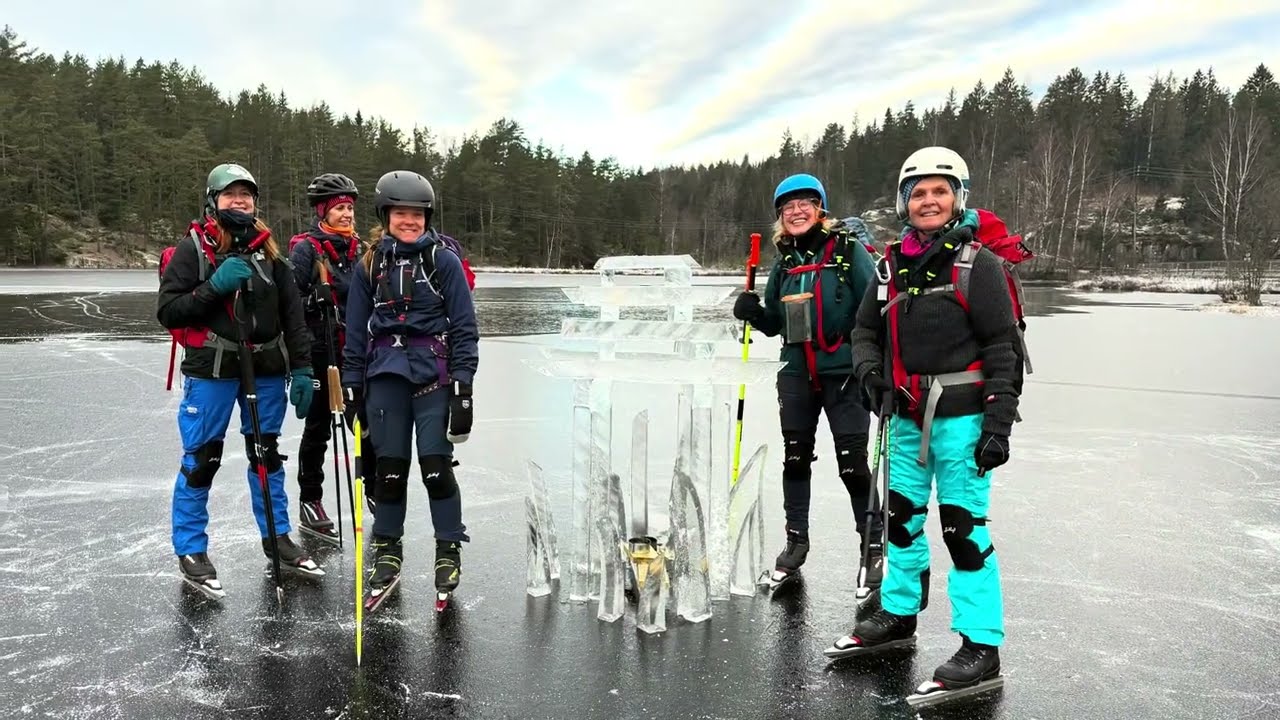 Venner på turskøyter Sværsvann og Bindingsvann. 