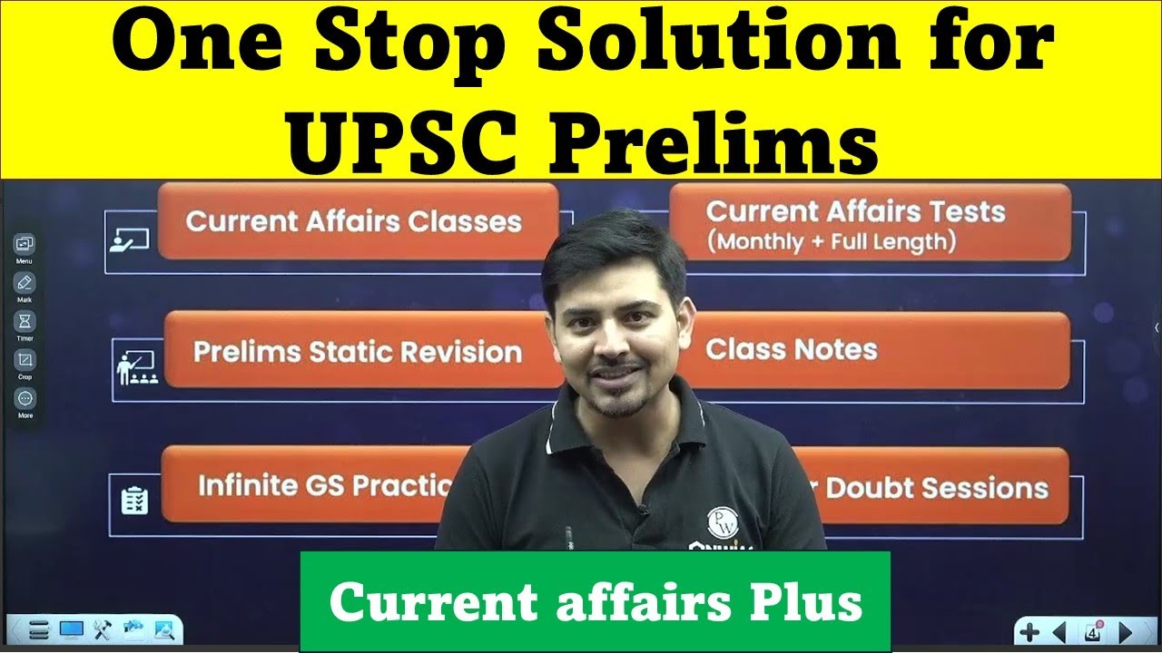 Current Affairs Plus Initiative : One stop Solution for UPSC Prelims | Devendra Dubey sir |