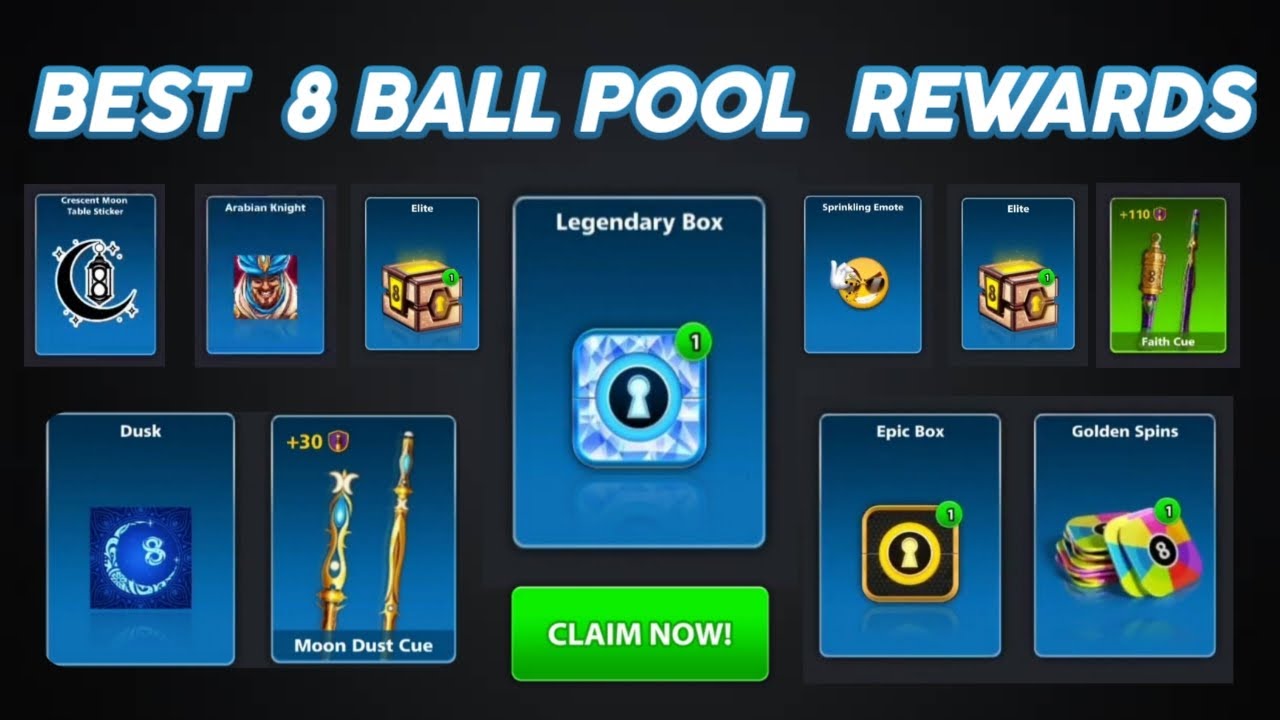 Best Free 8 ball pool rewards of 2022 #2 🔥 Best 5 8ball pool Rewars #8ballpool