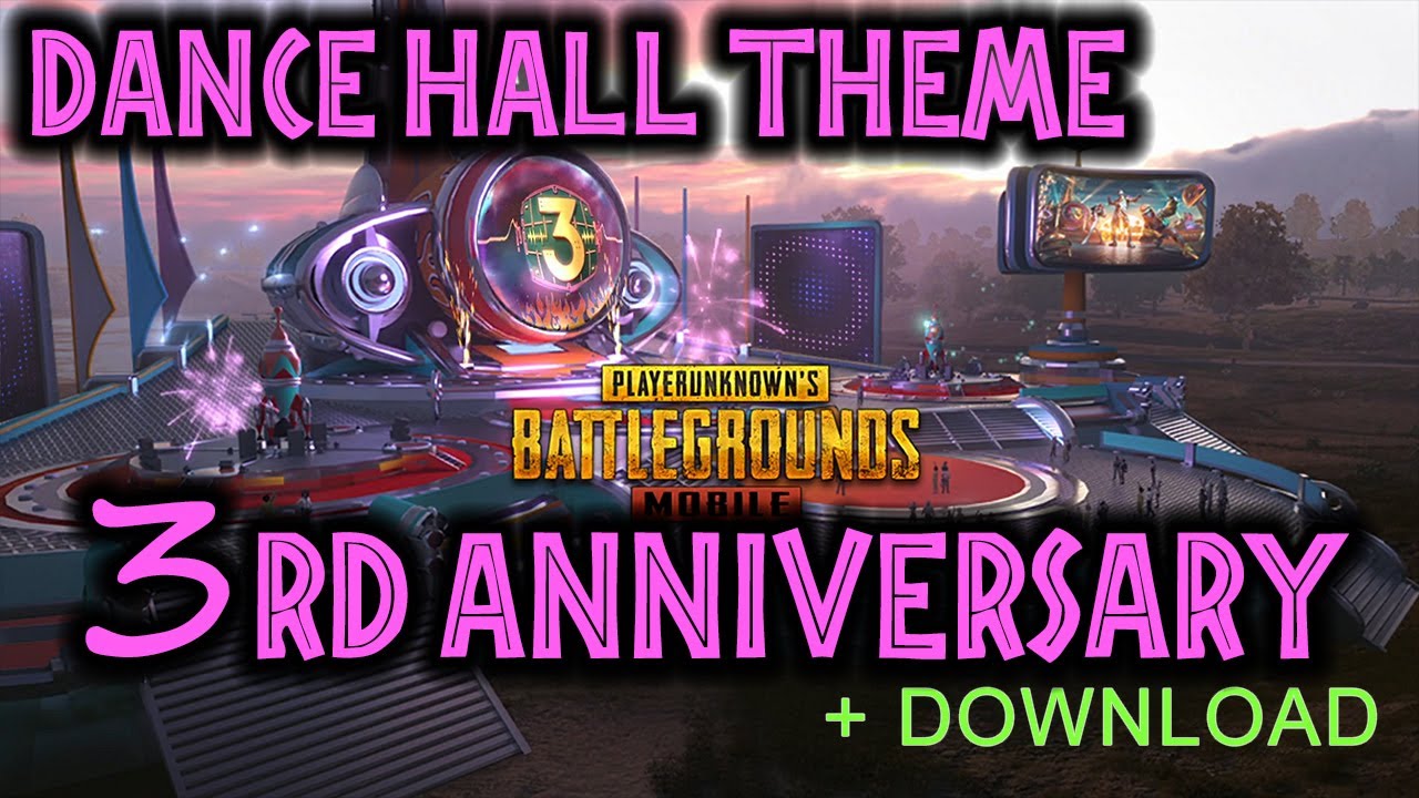 PUBG Mobile 3rd Anniversary Soundtrack | Dance Hall Theme Lobby Music + Download Link