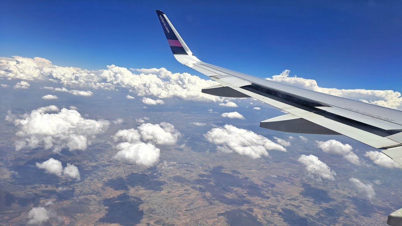 Cancun - CDMX despegue y aterrizaje con Volaris #cancun #aicm #cdmx #volaris