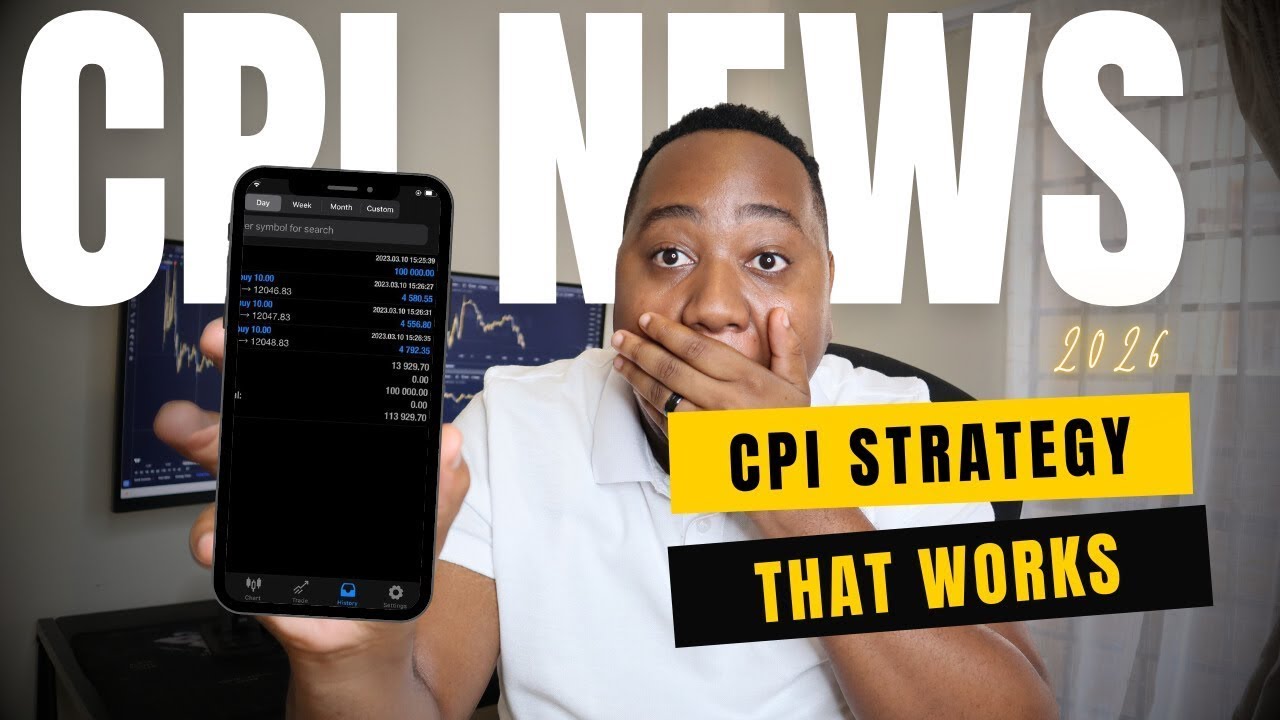 Как торговать индексом потребительских цен (CPI) в 2026 году: стратегия USDJPY и золота для успеш...