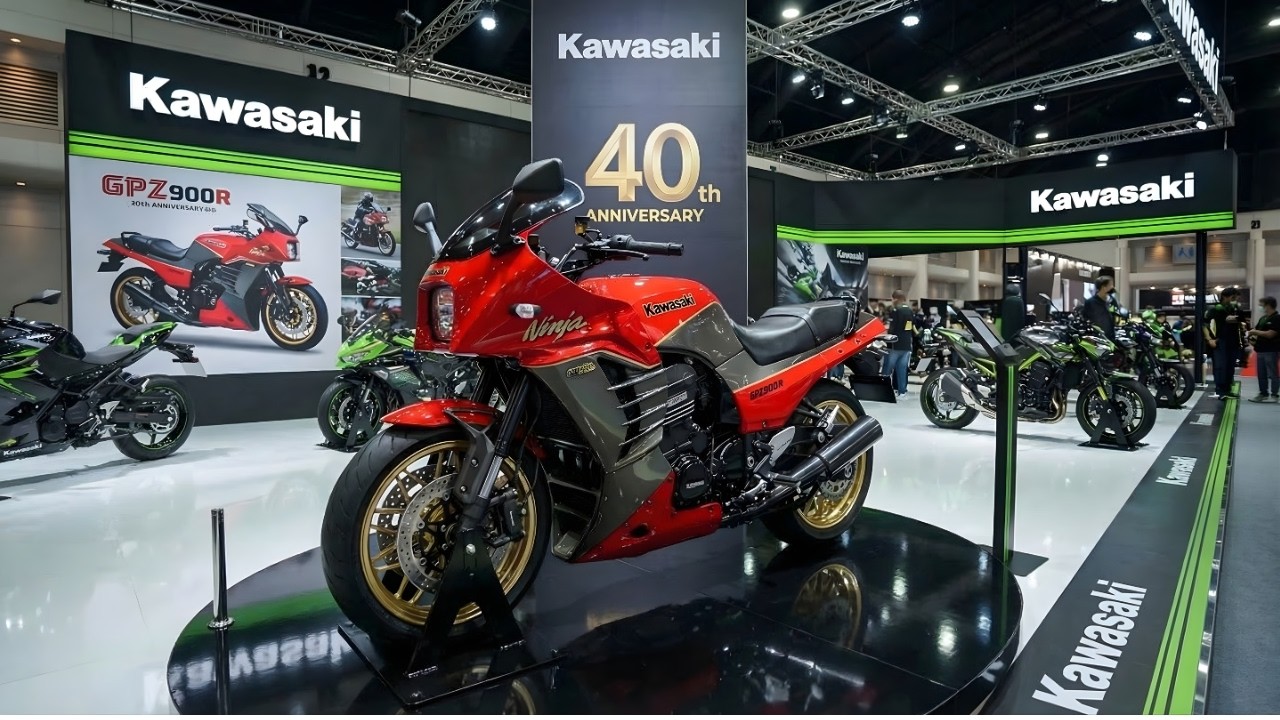 Представлен новый мотоцикл Kawasaki GPZ900RS 2026 года!! Легенда вернулась!
