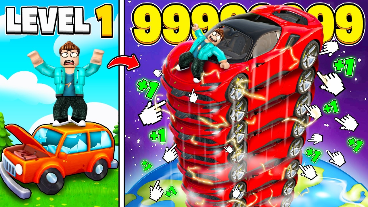 +1 CAR EVERY CLICK ROBLOX!!