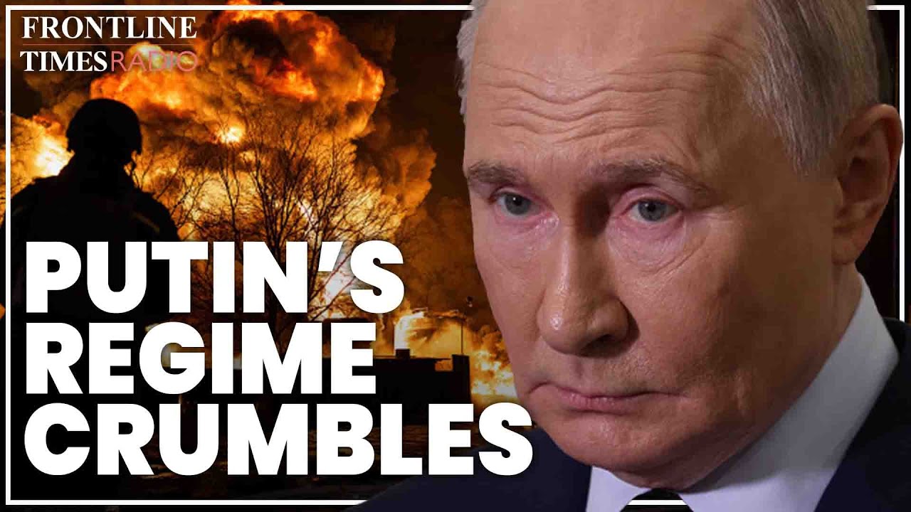 Режим Путина находится под угрозой из-за «нарастающего давления» в связи с атаками на украинские ...