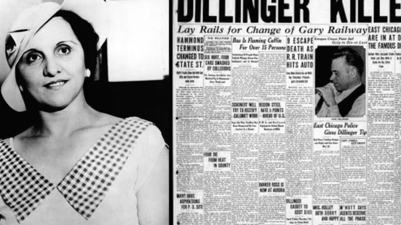 Inedit   Ana Cumpănaș, femeia care l a “vândut” pe John Dillinger