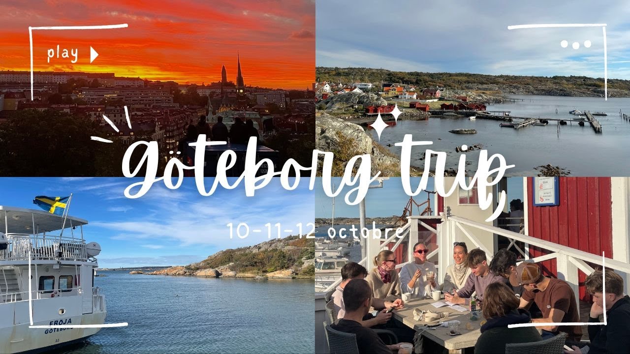 Trip à Göteborg avec les copains :) | erasmus diaries #6