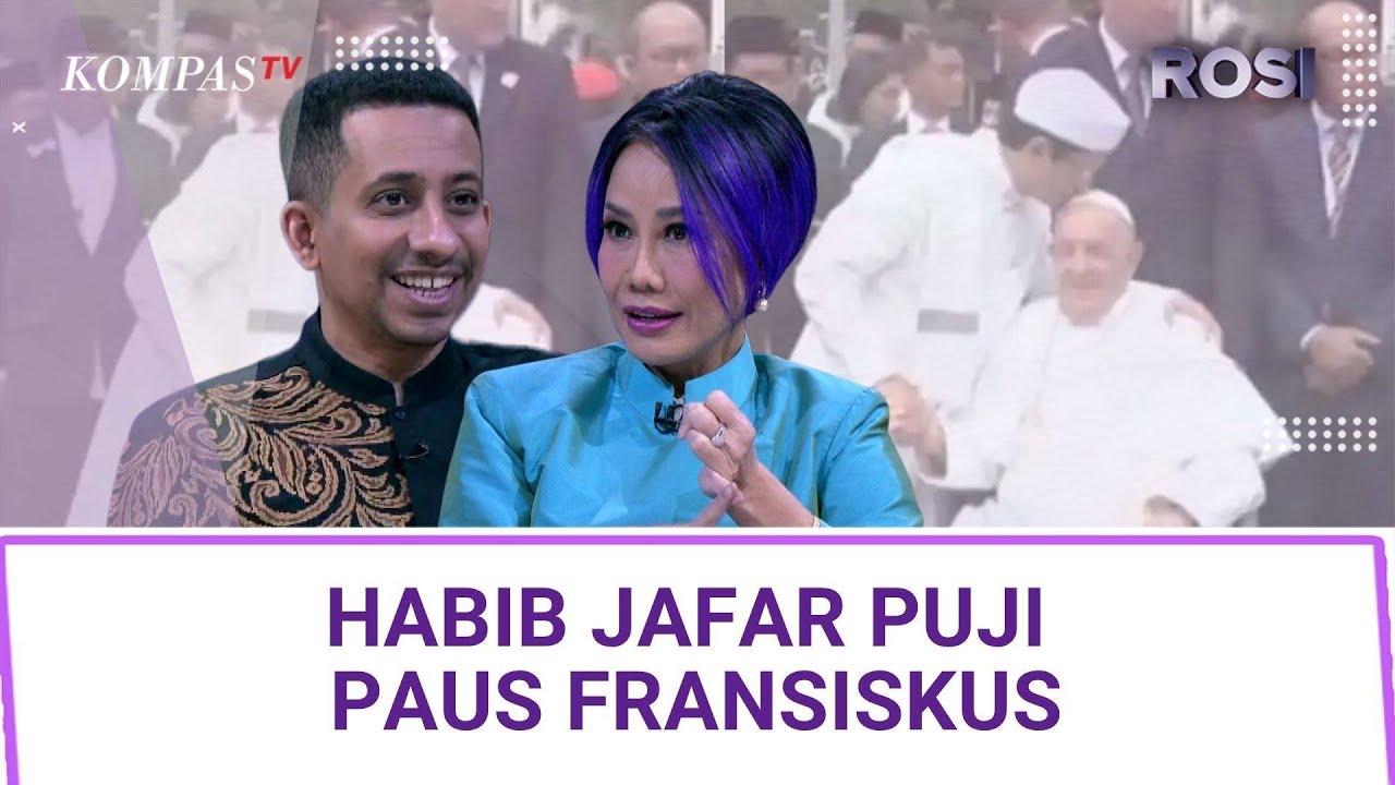Dari Vatikan ke Istiqlal: Habib Jafar Soroti Pesan Toleransi Paus Fransiskus | ROSI