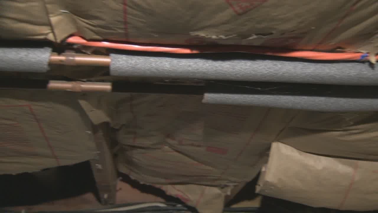 Cold could cause pipes to freeze & burst