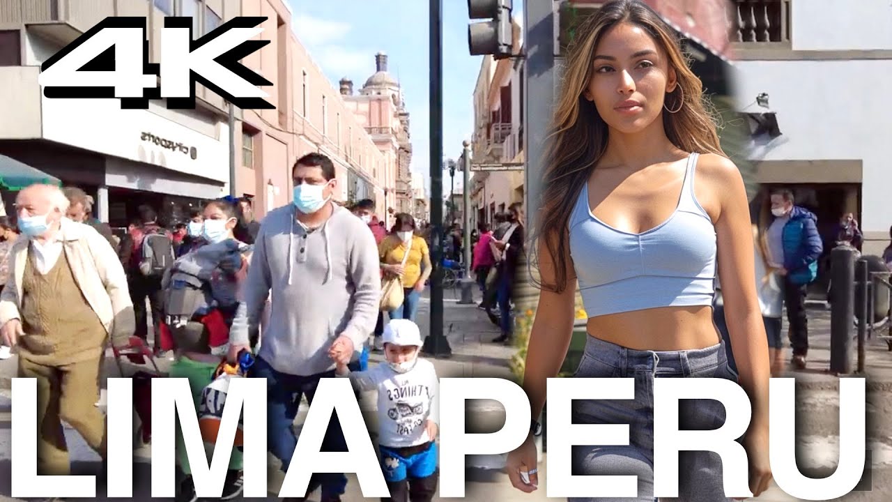Peru. Lima. 4K Walk
