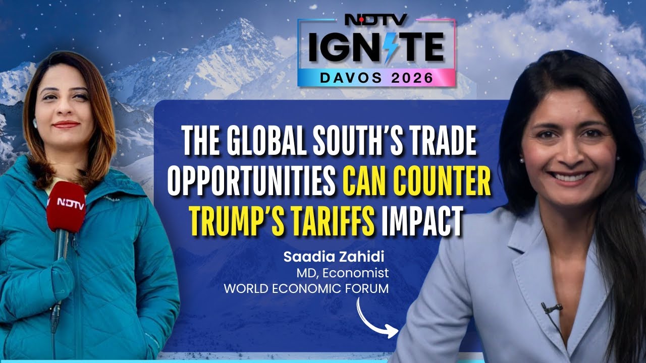 Shocking Impacts of Trump's Tariffs & AI On Global Economy: WEF MD Shares Insights At Davos
