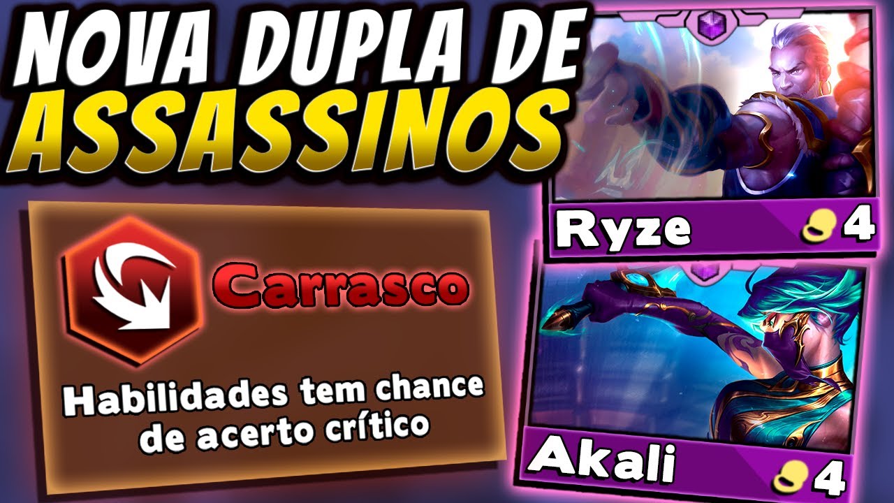 RYZE COM AKALI A DUPLA DE ASSASSINOS DO NOVO SET!!