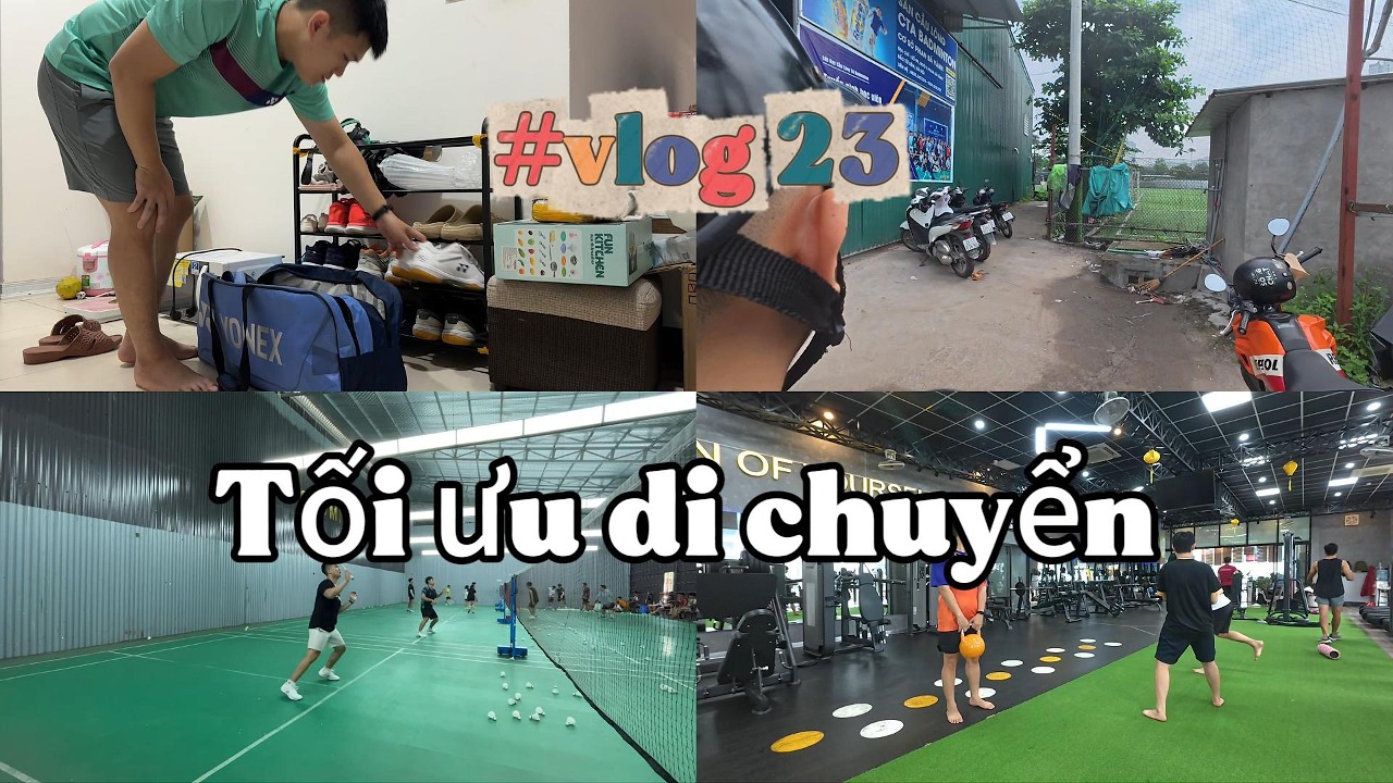 Vlog 23 - Trải nghiệm tập cầu dưới thời tiết 40 độ ở Hà Nội
