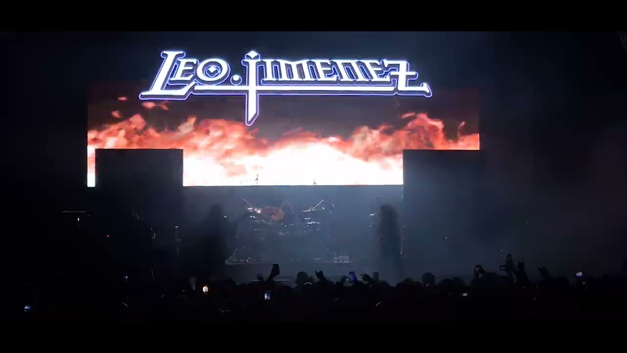 Leo Jimenez teatro Caupolican Chile 29 de marzo 2025, Epic Rock Fest