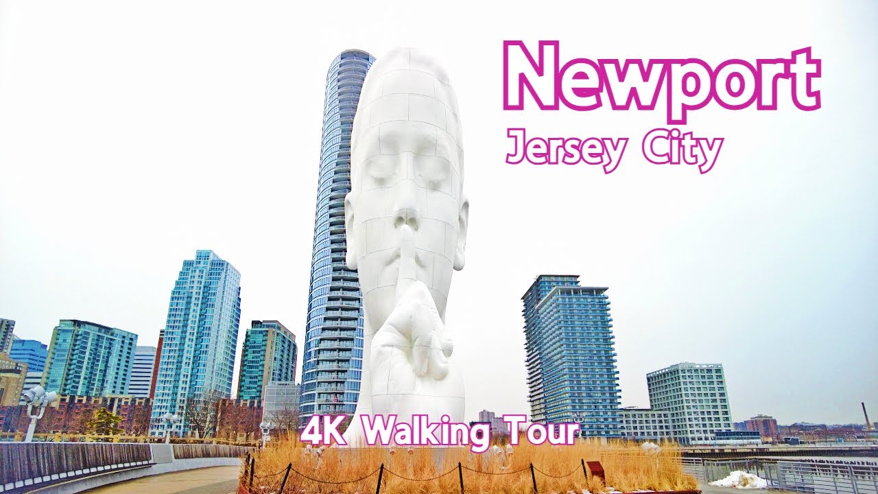 Discovering the Newport area in Jersey City | 4K Walking Tour