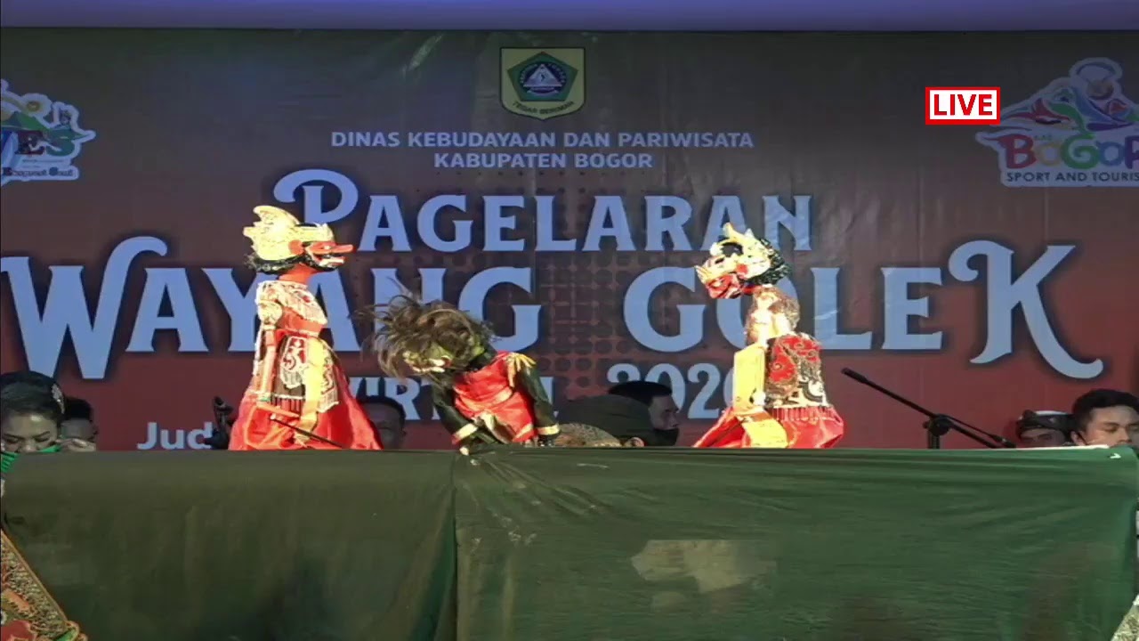 PAGELARAN WAYANG GOLEK VIRTUAL 2020 DENGAN LAKON 